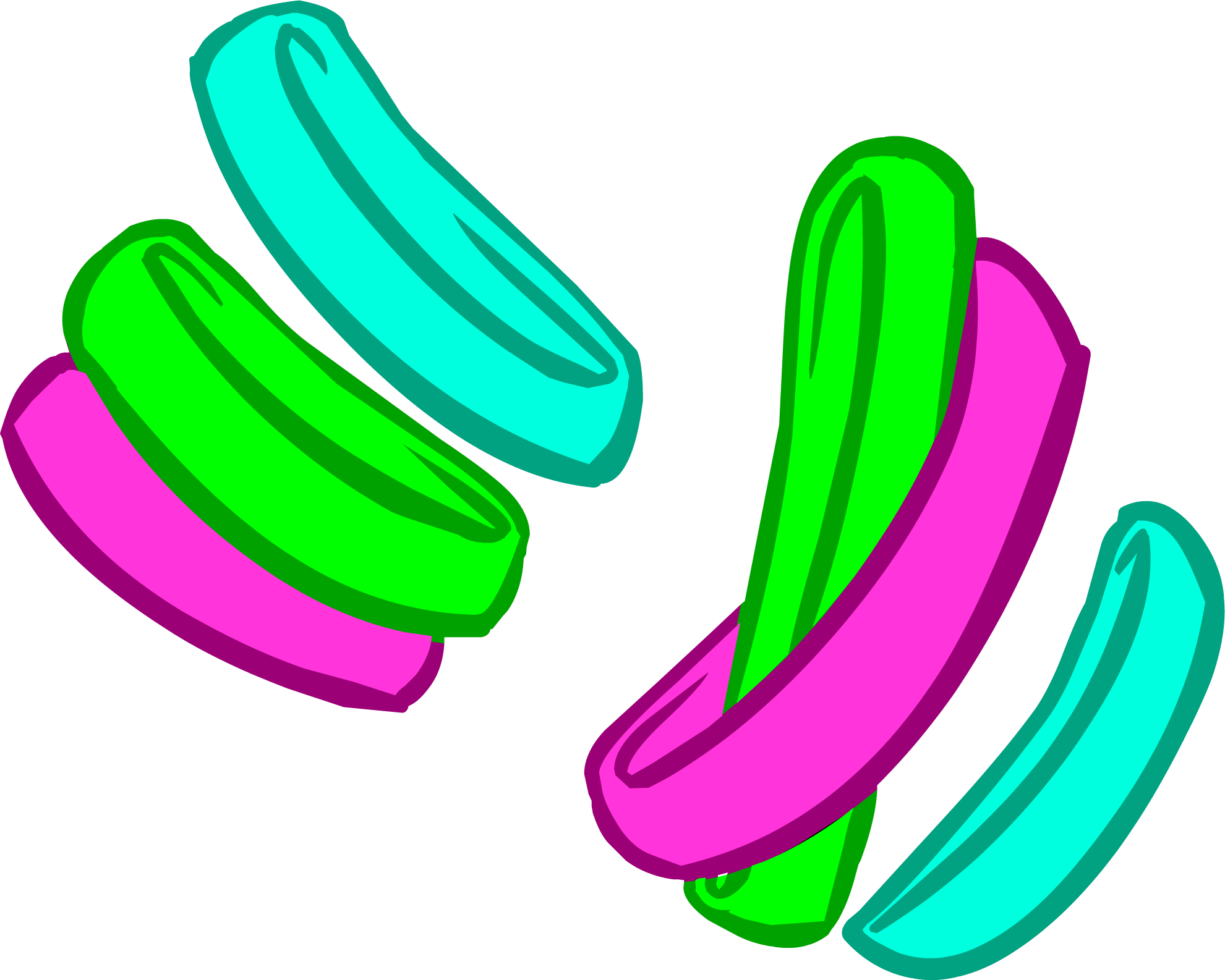 Party Bracelets - Glow Bracelets Club Penguin (1981x1586)