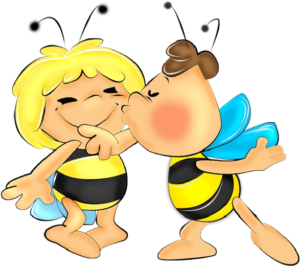 Maya The Bee Cartoon Clip Art Images Are Free To Copy - Bee Cartoon (600x600)