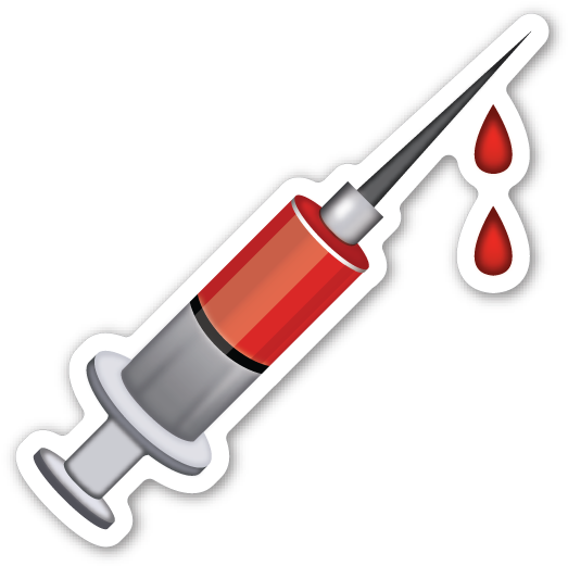 20% - Syringe Emoji (528x528)