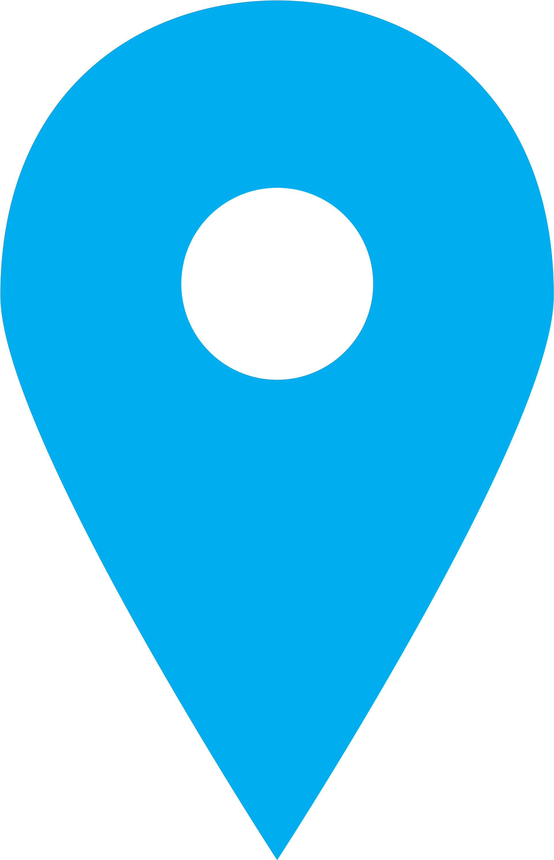 Map Marker Png Pic - Blue Location Pin Png (2000x3070)