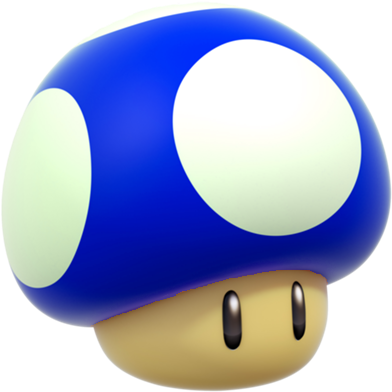 Mario Clipart Small - Super Mario Mini Mushroom (400x399)