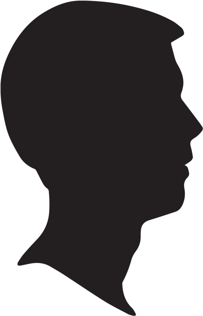 Male Silhouette Profile By Snicklefritz Stock On Deviantart - Martin Luther King Profile (714x1120)