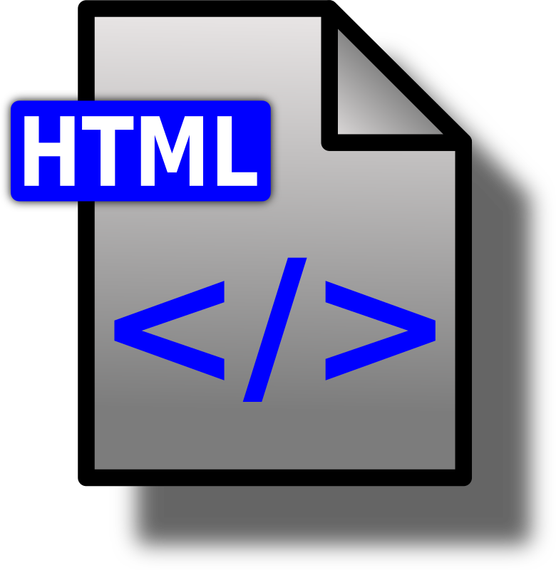 Free Html Logo Free File Icon Html - Html Tags Clip Art (780x800)