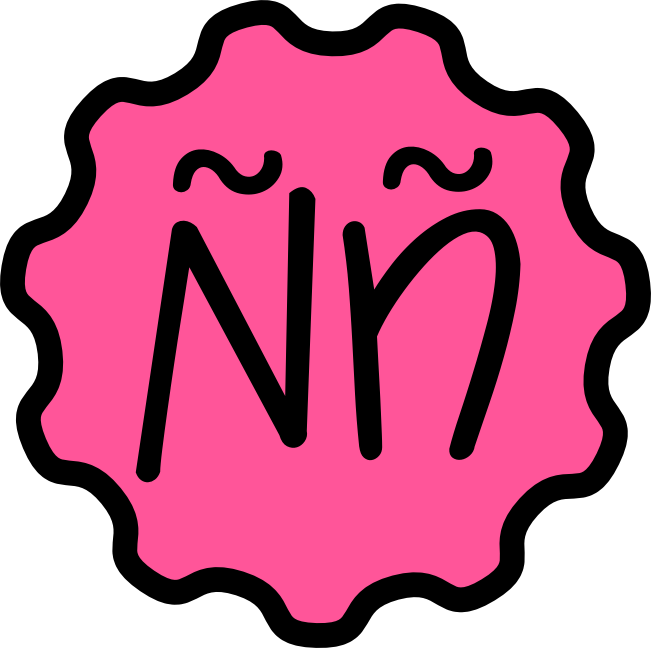 Flapjack - N With Accent Mark (651x648)