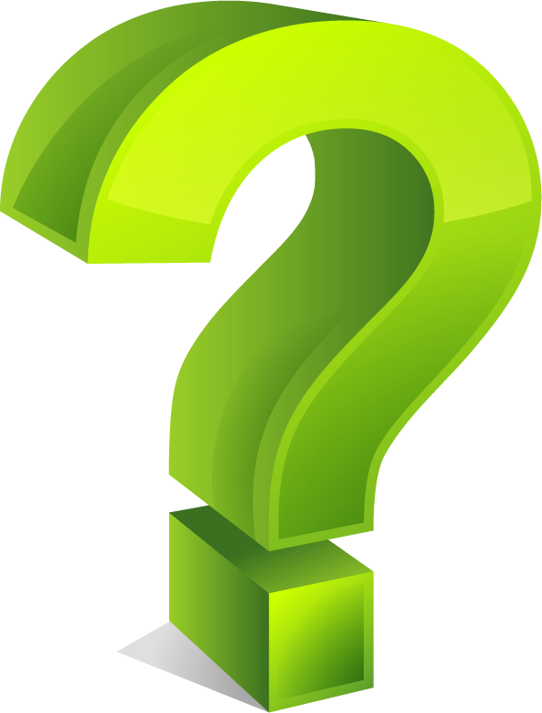 Question Mark Png - Green Question Mark Transparent (596x784)