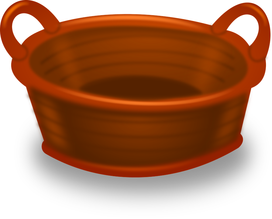 Basket - Basket Clipart Png (895x720)