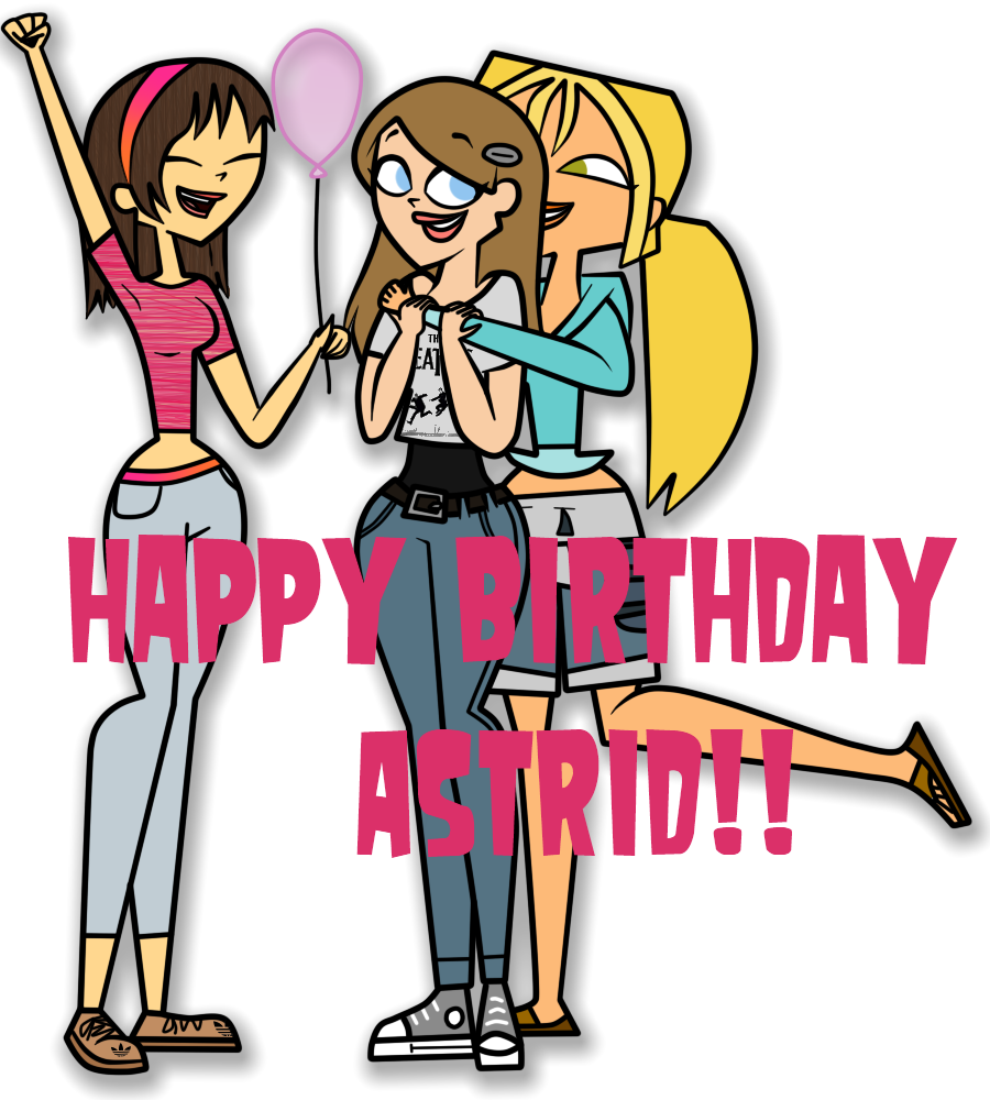 Happy Birthday Astrid By Crazymelomanka - Happy Birthday Astrid (900x1000)