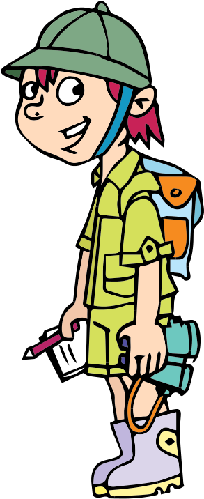 Free Safari Kid - Adventure Person Clip Art (800x760)