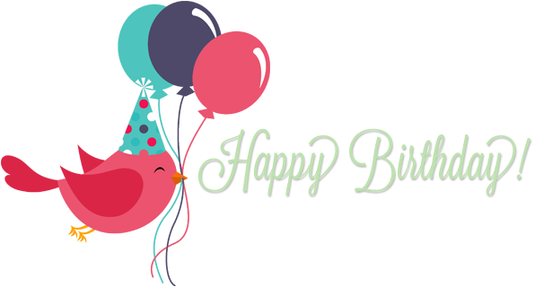 Happy Birthday, April & May - Happy Easter Embroidery Design (595x320)