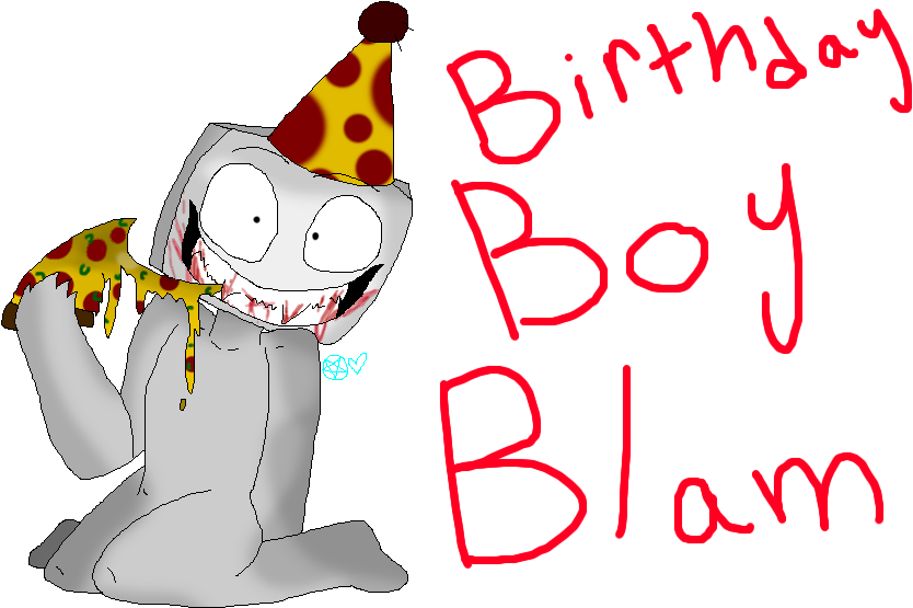 Birthday Boy Blam By Miss-mishi - Birthday Boy Blam Pizza (1000x600)