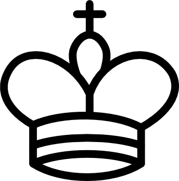 The Open Clip Art Library - Chess King (350x353)
