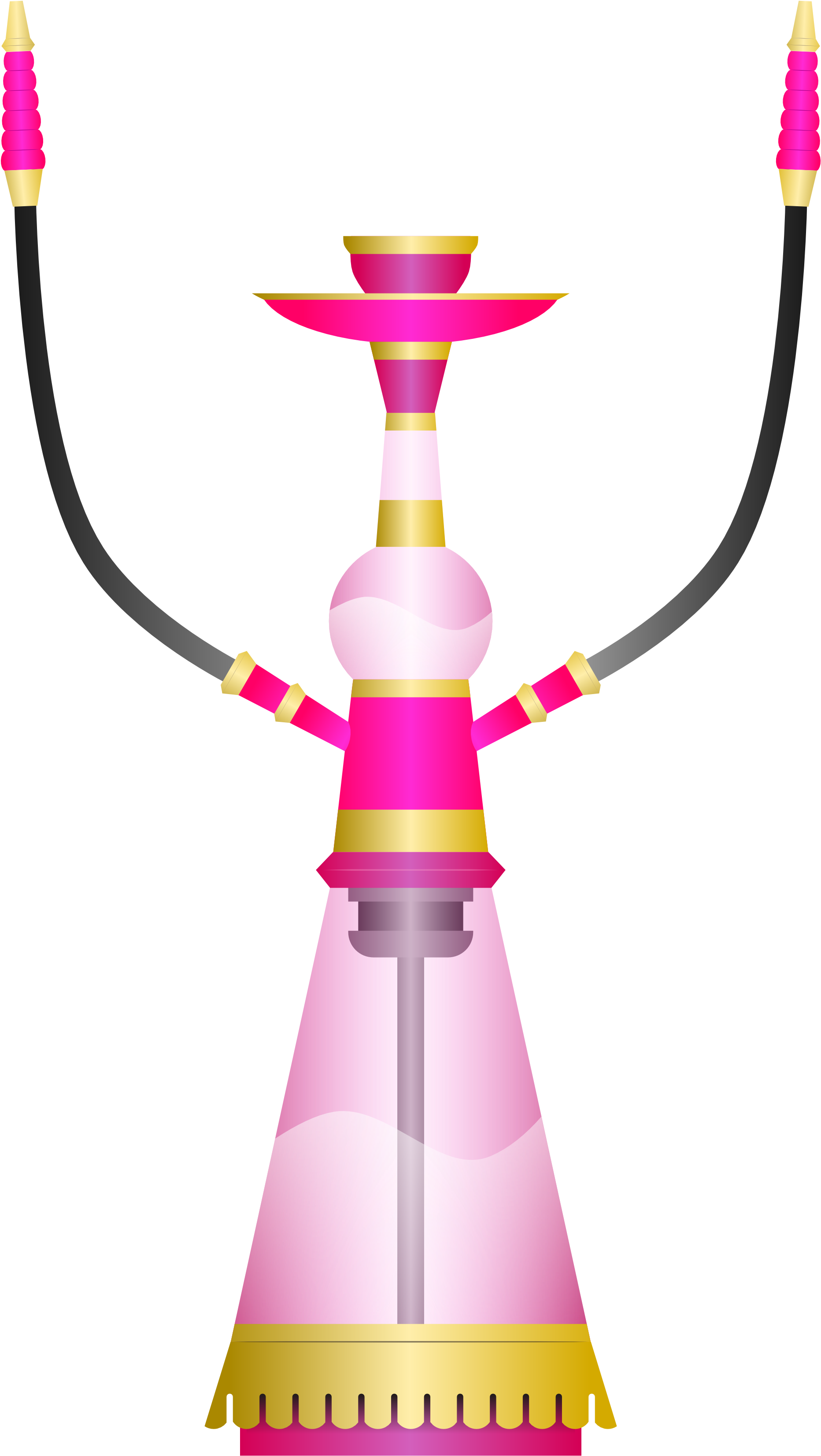 Clipartist - Hookah Clipart Png (1969x3479)
