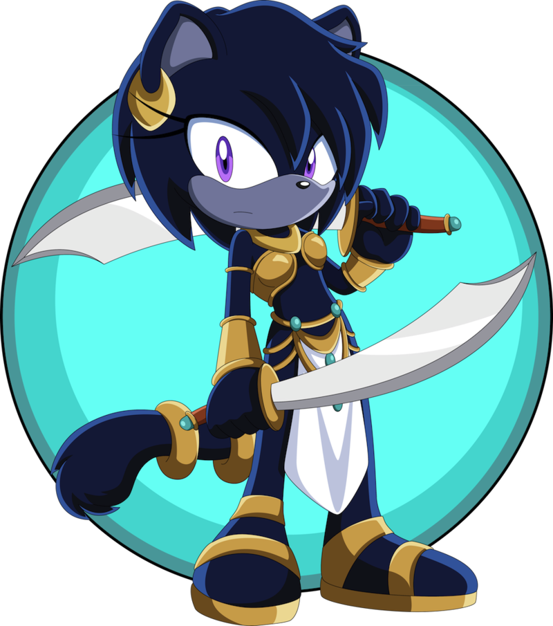 Open By Noble-maiden On Clipart Library - Sonic Fan Characters Panther (800x905)