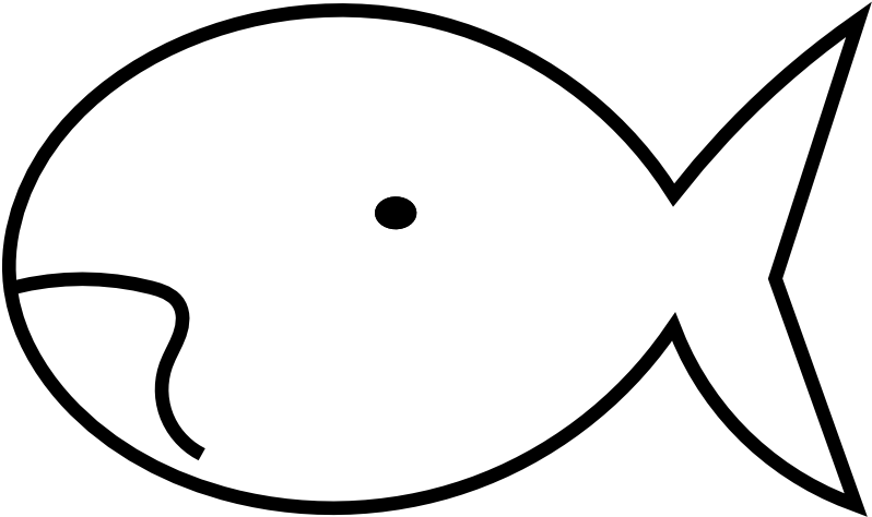 Goldfish Black White Line Art Coloring Book Colouring - Coloring Book (999x706)