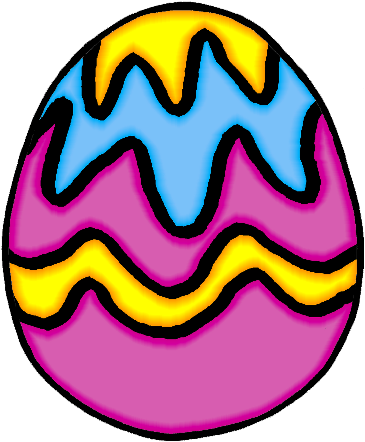 Easter Egg Clipart - Easter Egg (1252x1600)