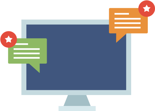 Customer Review Icon Png (500x362)