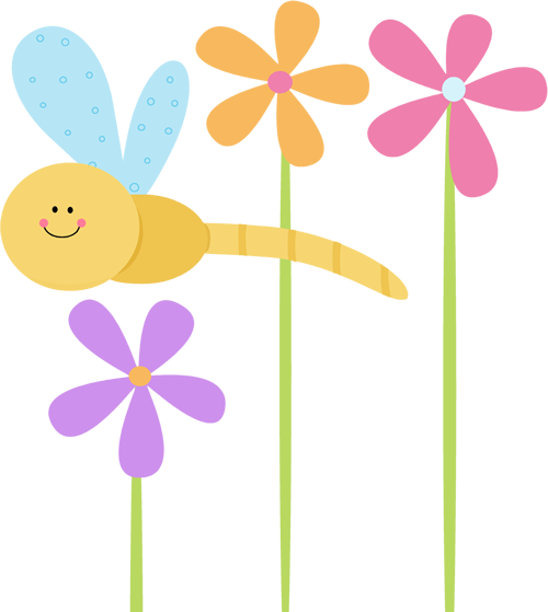 Cute Flower Clipart - Flower Cute Clip Art (500x559)