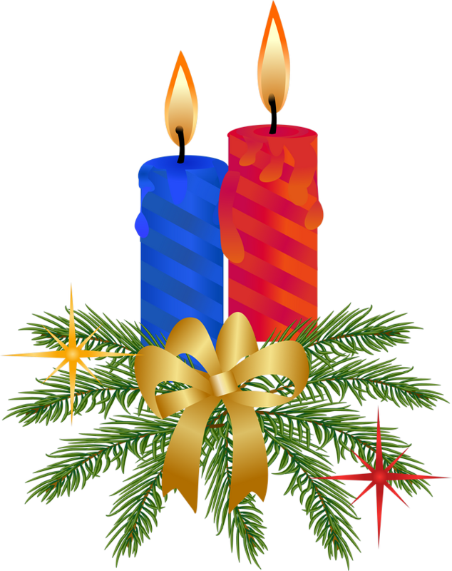 Christmas Tubes Png - Birthday Candle (634x800)