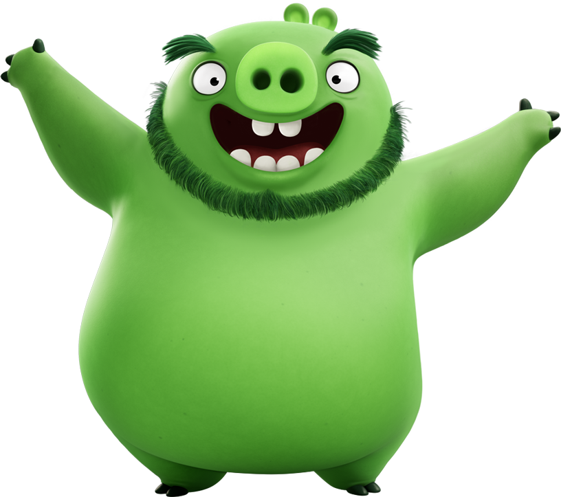 King Leonard Mudbeard Is The Main Antagonist Of The - Angry Birds Movie Pig (1889x1758)