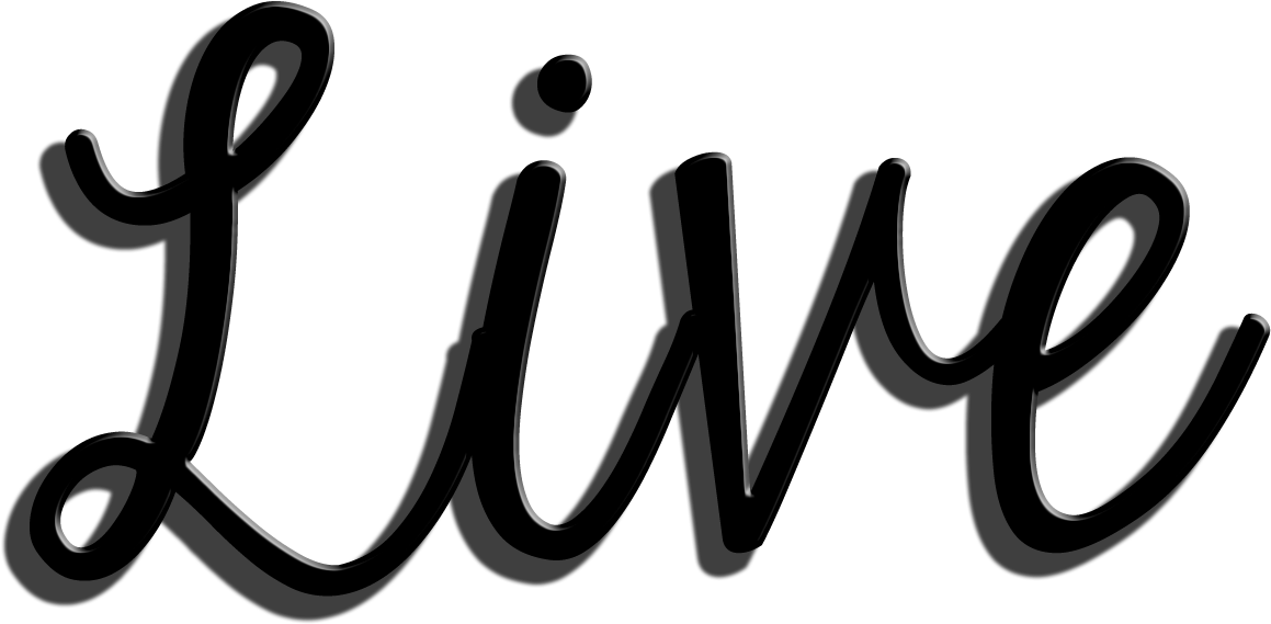 Live Laugh Love - Live Clipart (1200x605)