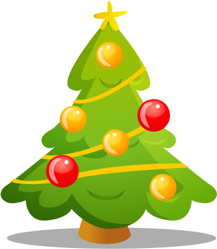 Christmas Tree Star Clip Art Clipart Panda Free Images - Left Right Christmas Poem (512x512)