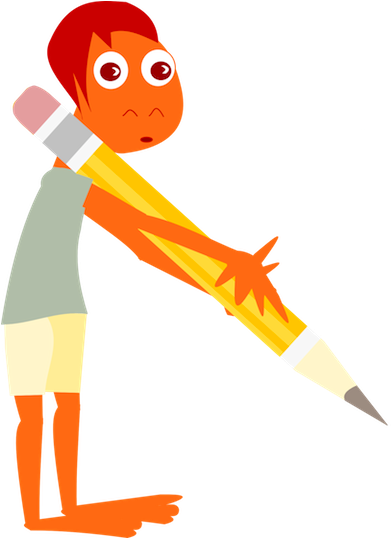 Free Little Thumbling School Boy Clipart Graphic - School (400x537)