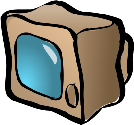Clipart Png File Tag List, Clip Arts Svg File - Television (900x637)
