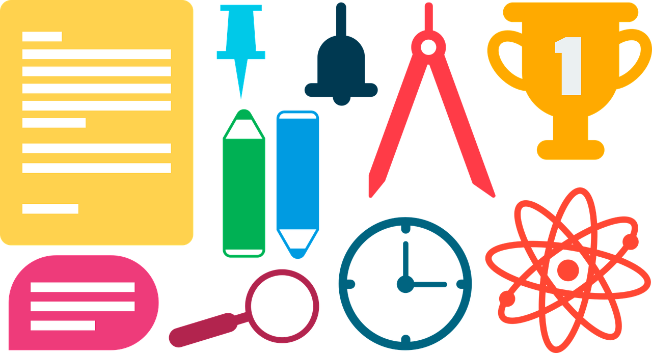 School Supplies Clipart Png 1 Clipart Station Qns News - Education Graphics (1280x693)
