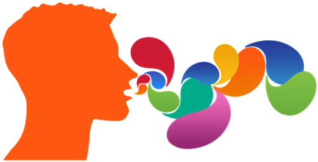 Kommunikation Kopf Sprechblasen Mann Denke - Oratoria Logo (637x340)
