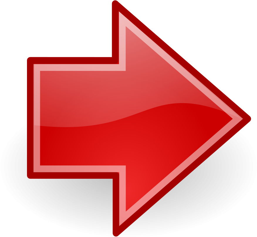 Icon Clipart, Icon Design Svg - Arrow Right Red Png (900x808)