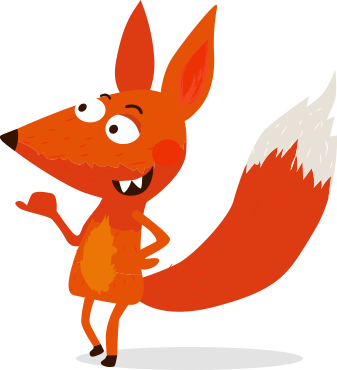 Footer-fox - Fox And The Sheep (337x370)