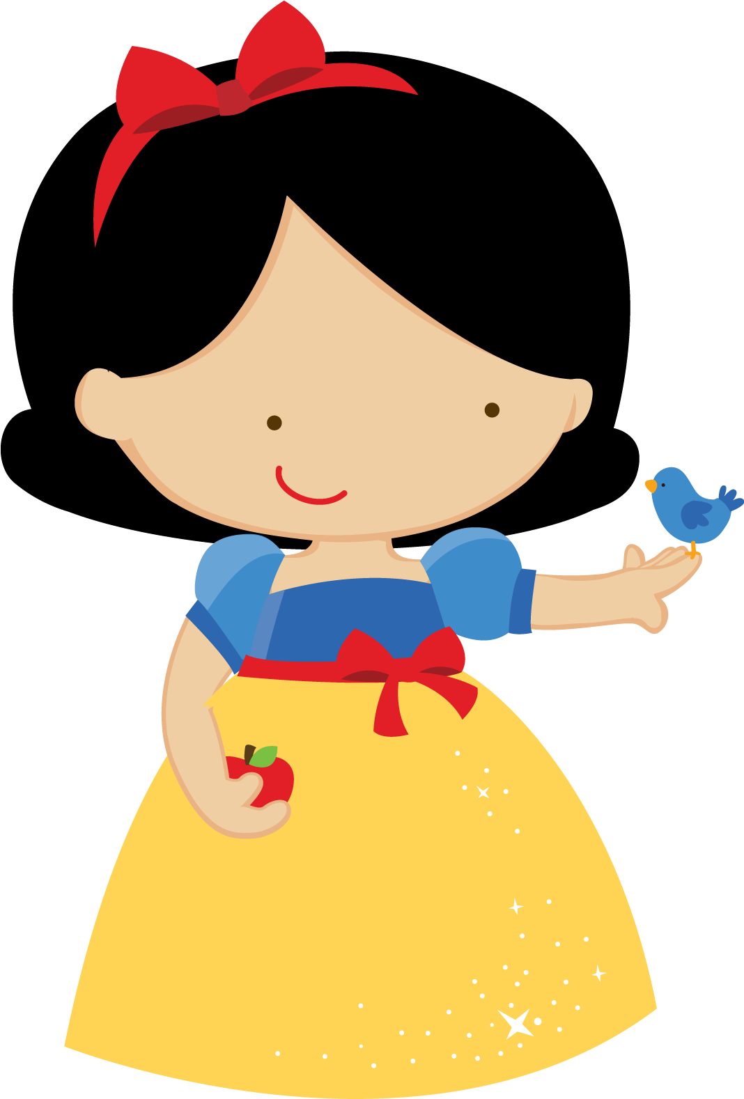Bauzinho Da Web - Branca De Neve Baby (1151x1701)