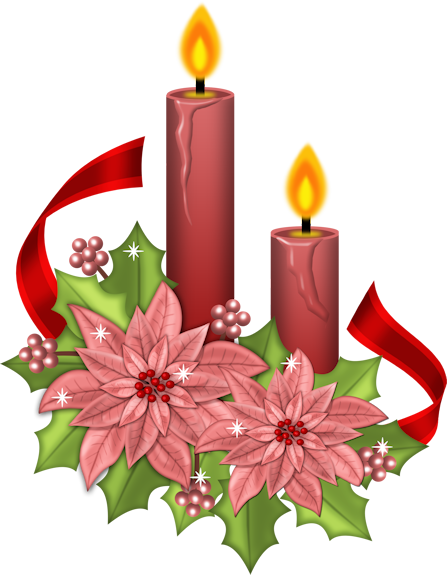 Arana Альбом «scrap Kits / Scrap Kits 14 / Sk Magical - Christmas Poinsettia Clipart (447x575)