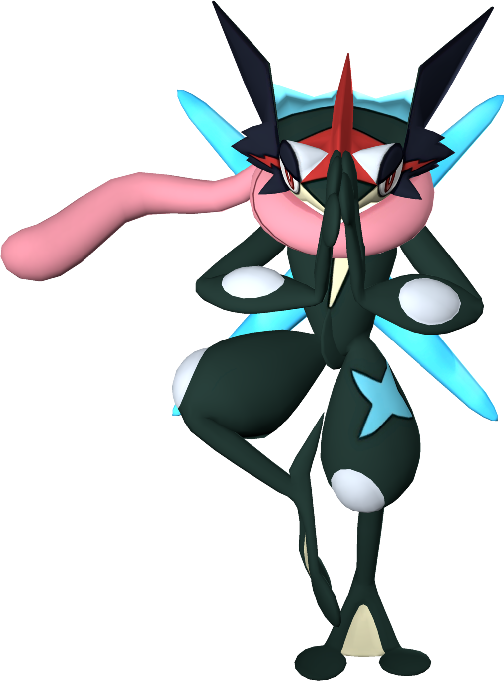 Image Result For "pictures Of Greninja The Pokemon - Pokemon Greninja Ash Shiny (1024x1389)