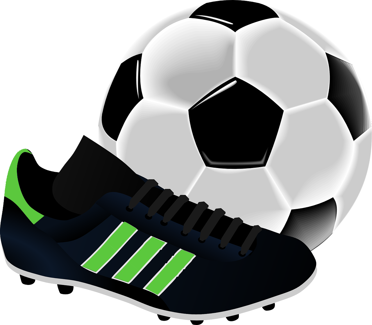 Fussballcenter - Soccer Clipart (1280x1120)