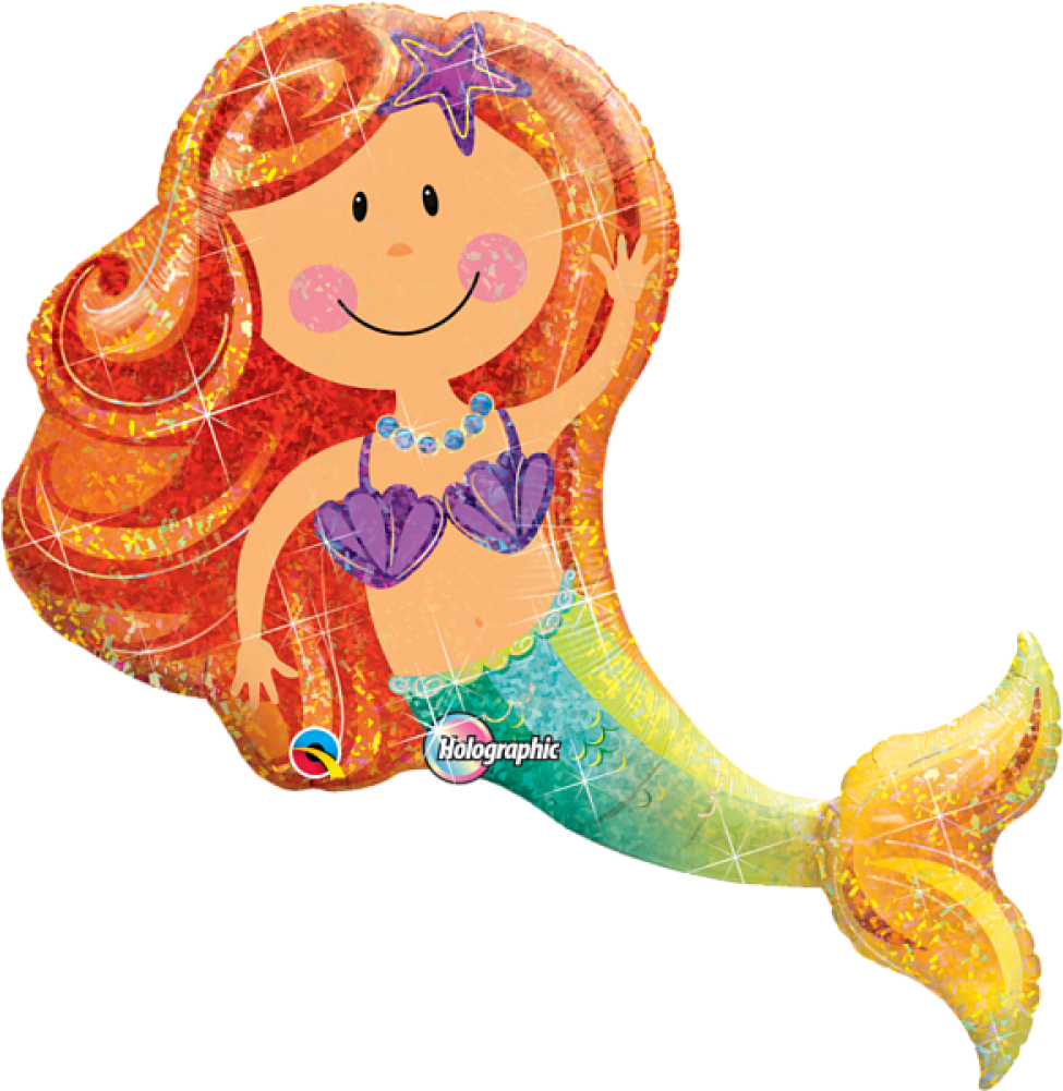 Mermaid Foil Balloon (1000x1000)