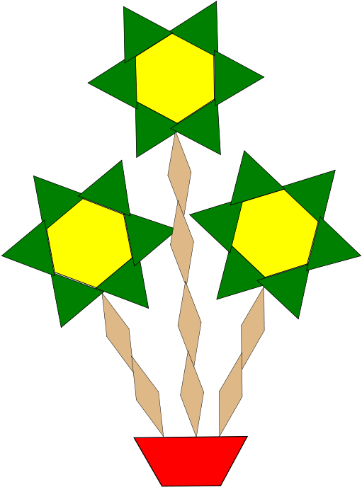 Free Planter - Flowers Out Of Shapes (1778x2400)