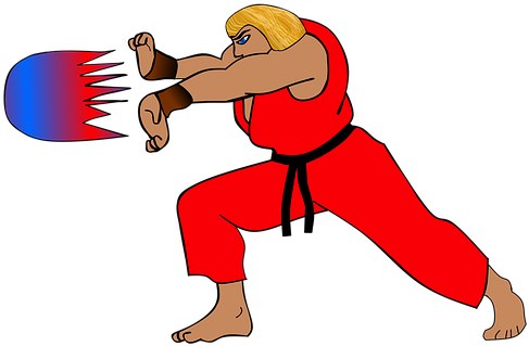 Straßenkämpfer, Kampf, Kampfsport - Fight Png (564x340)