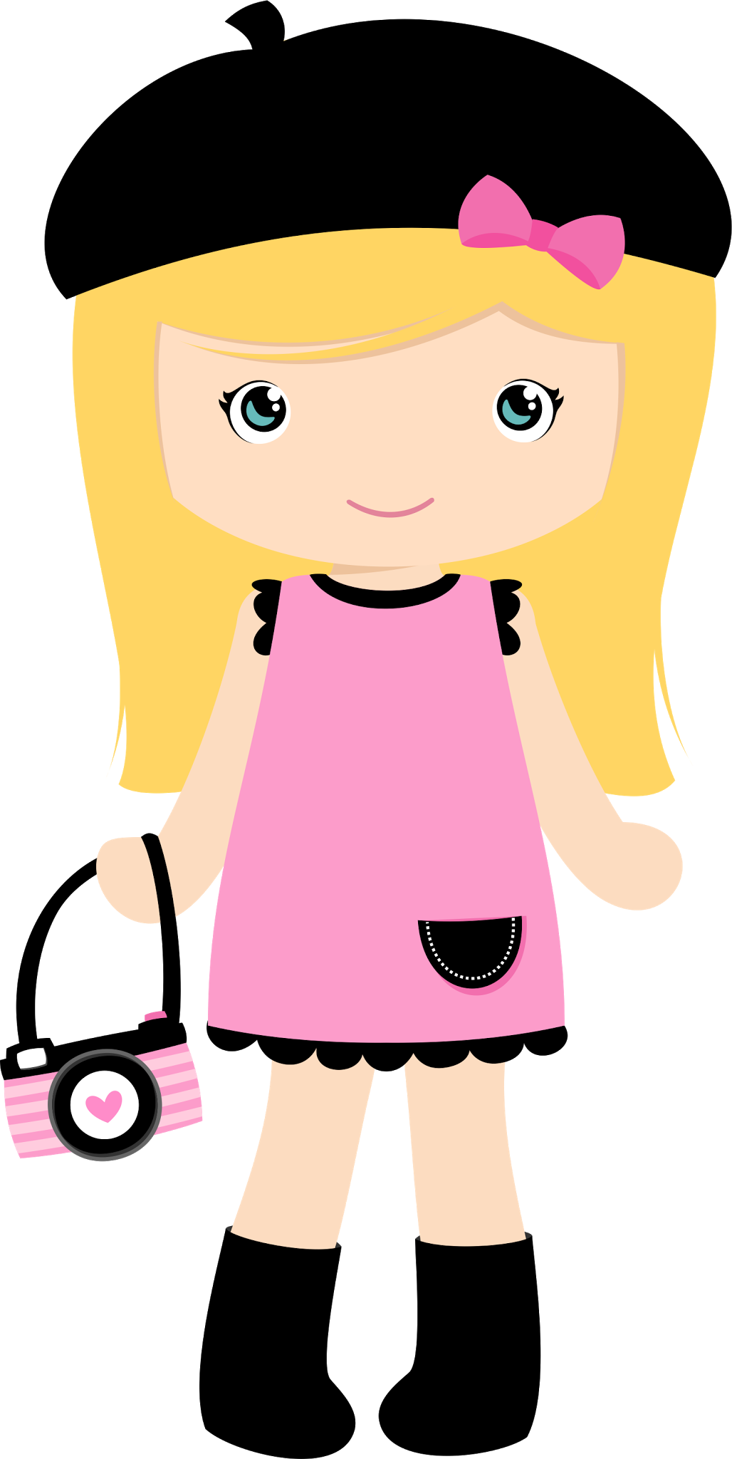 Meninas * Bonecas - Clipart Paris Png Girl (1028x2048)