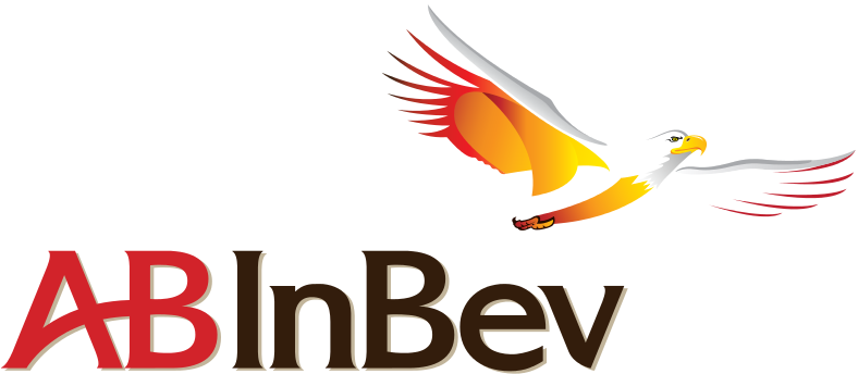 Сан Инбев Оа - Ab Inbev Logo Png Black (800x349)