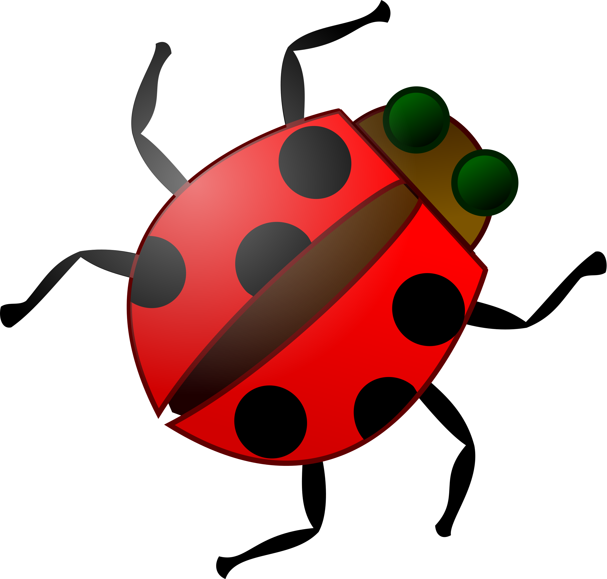 Beetle Clipart Animated - Bug Clip Art (2400x2288)