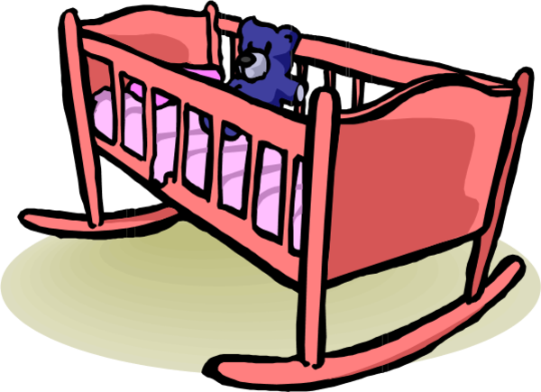 Cradle Clipart - Cradle To The Grave (600x435)
