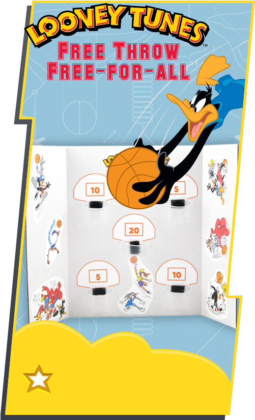 Free Throw Free-for All - Puzzlebuch Looney Tunes, Puzzlebuch Looney Tunes (buch) (500x858)