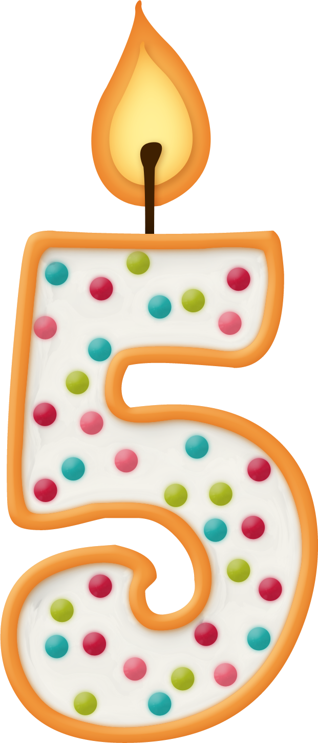 Velas De Cumpleaños Con Números - Velitas De Cumpleaños De Numeros (621x1449)