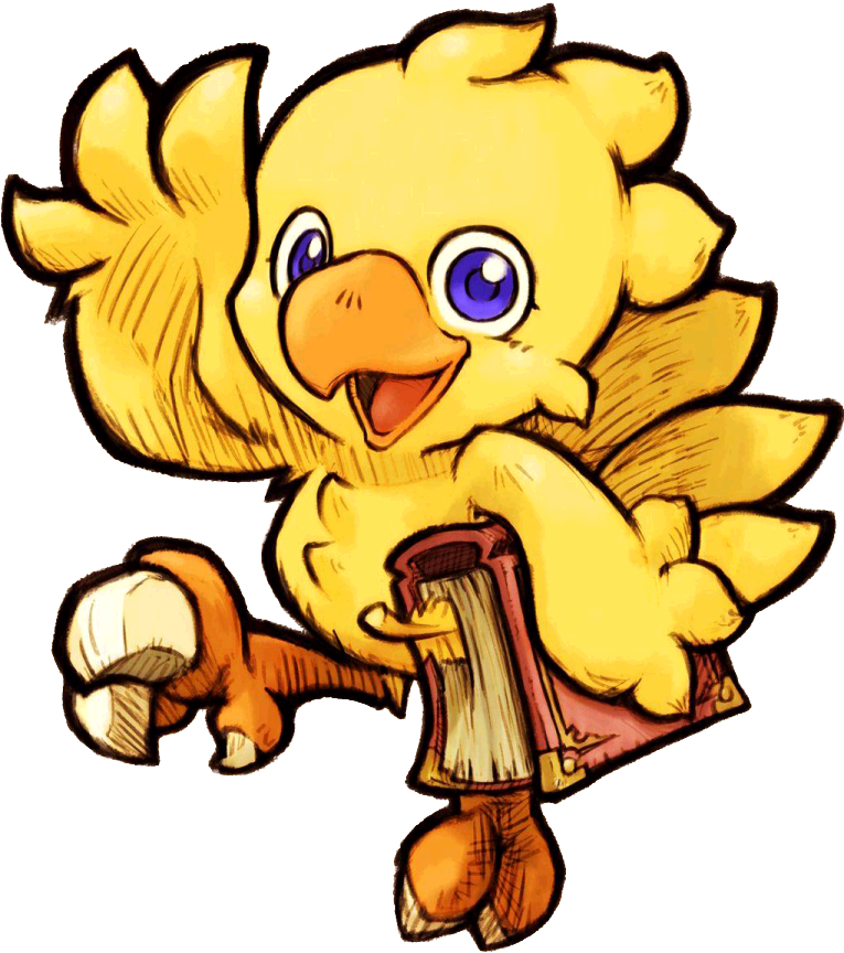[spoiler] Omega 1-4 Story Feedback - Final Fantasy Chocobo Png (765x864)