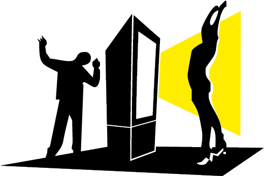 Photoautomat / Anfrage - Silhouette (710x502)