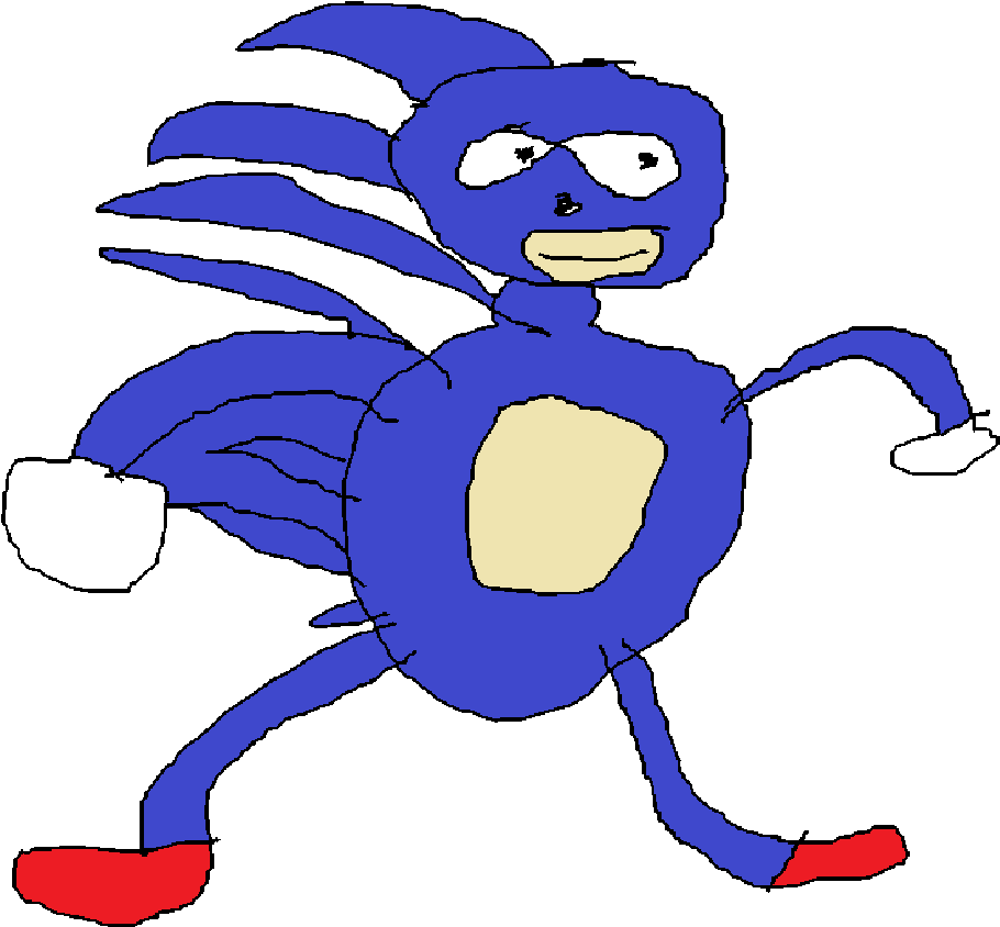Sanic Sonic Boom Reference Xddddd - Sanic Hegehog Gotta Go Fast Tablet (vertical) - Ipad (1080x1080)