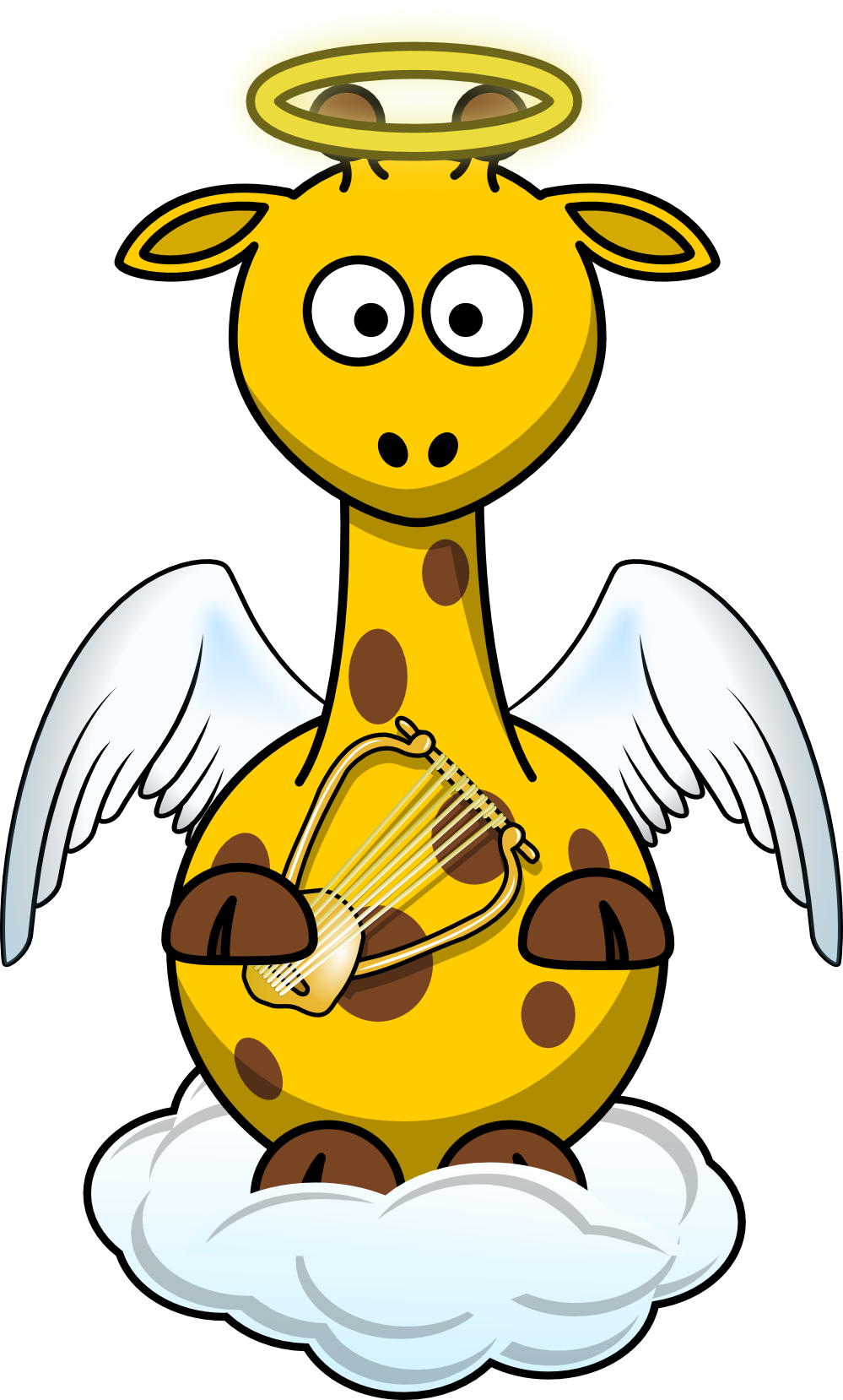 Giraffe Engel 999px 412 - Jungle Themed Classroom Rules (999x1658)