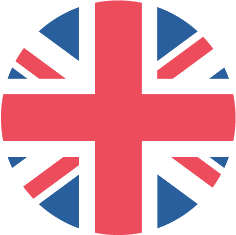 Cheap Flights To London From Eastleigh Near Southampton - English Flag Circle Vector (512x512)