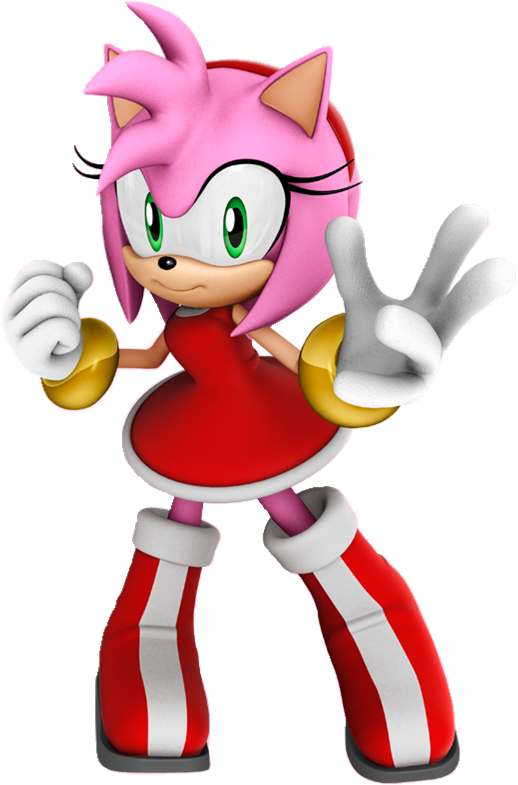 Amy Rose Is The Self-proclaimed Girlfriend Of Sonic - Amy Rose (558x829)